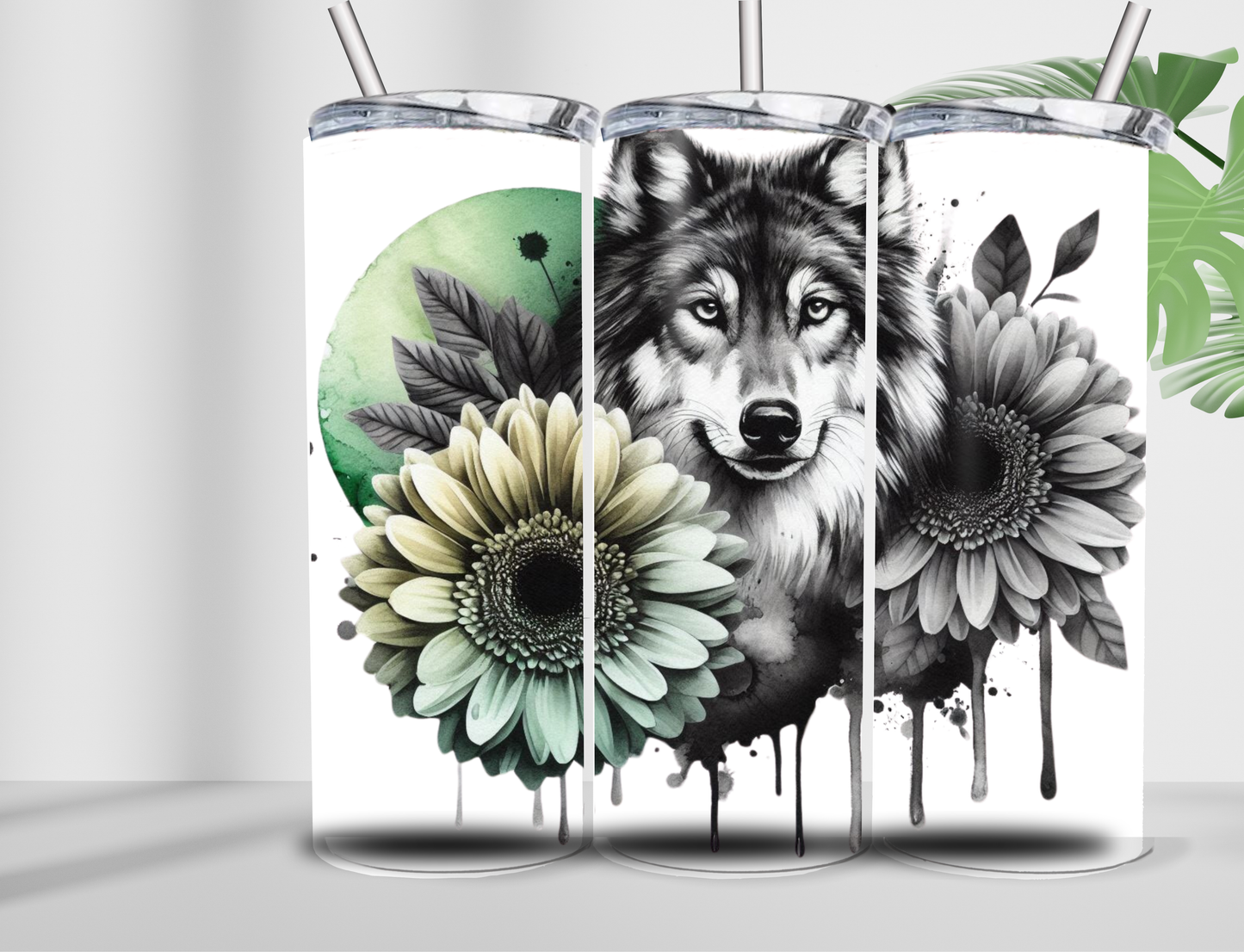 Wolf 20oz Double Wall Tumbler