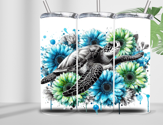 Sea Turtle 20oz Double Wall Tumbler