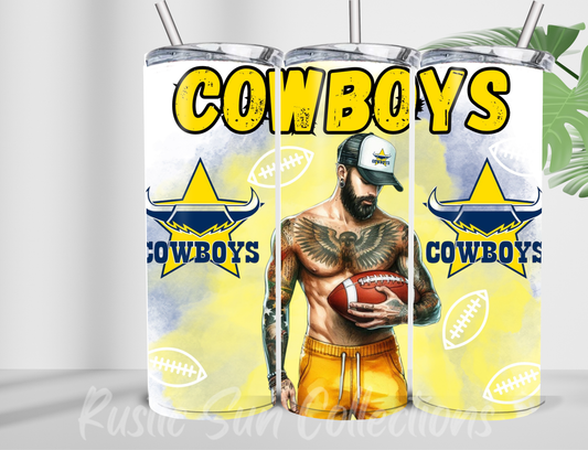 Cowboys 20oz Double Wall Tumbler