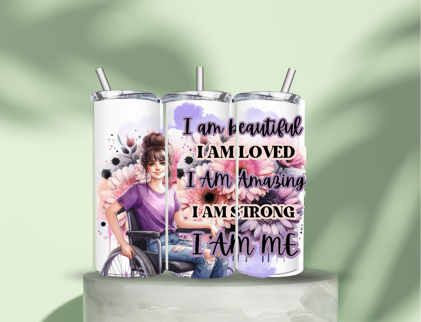 I Am Me Medical Collection 20oz Double Wall Tumblers