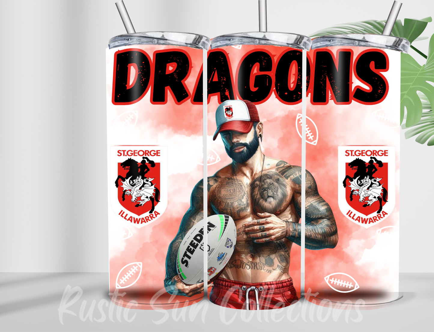 Dragon Male 20oz Double Wall Tumbler