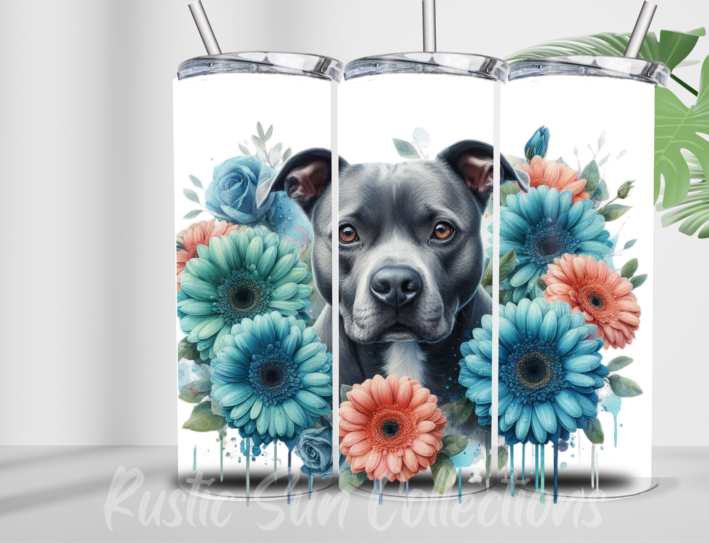 Staffy 20oz Double Wall Tumbler