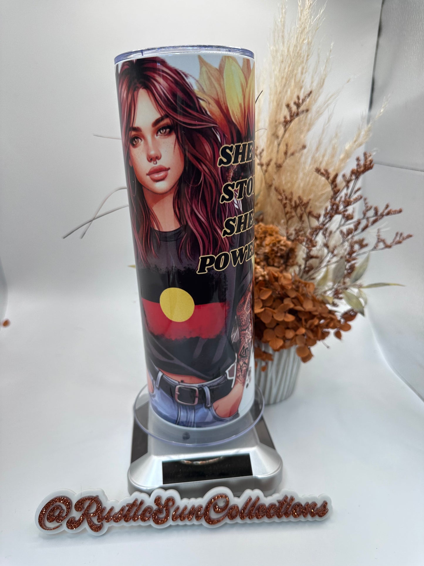 She is Strong 20oz Double Wall Tumbler