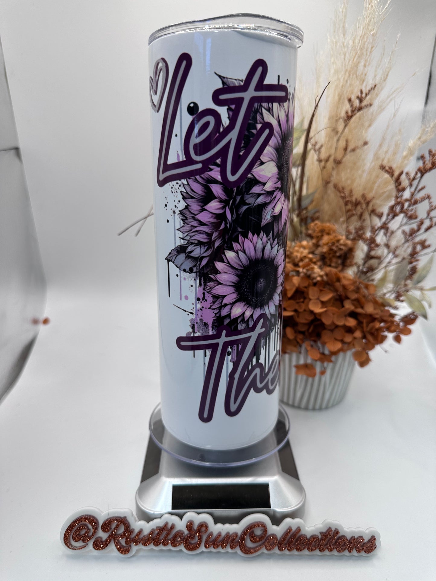 Personalised Let Them 20oz Double Wall Tumbler