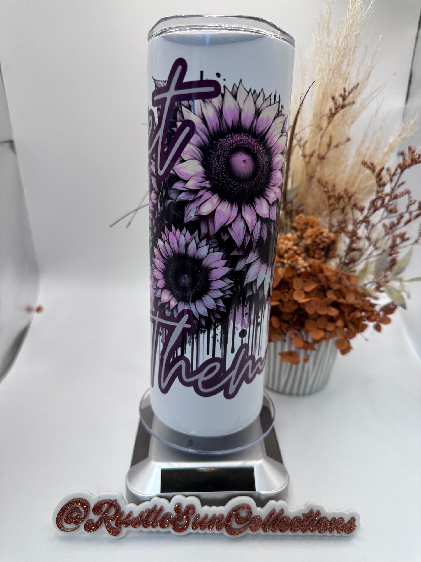 Personalised Let Them 20oz Double Wall Tumbler