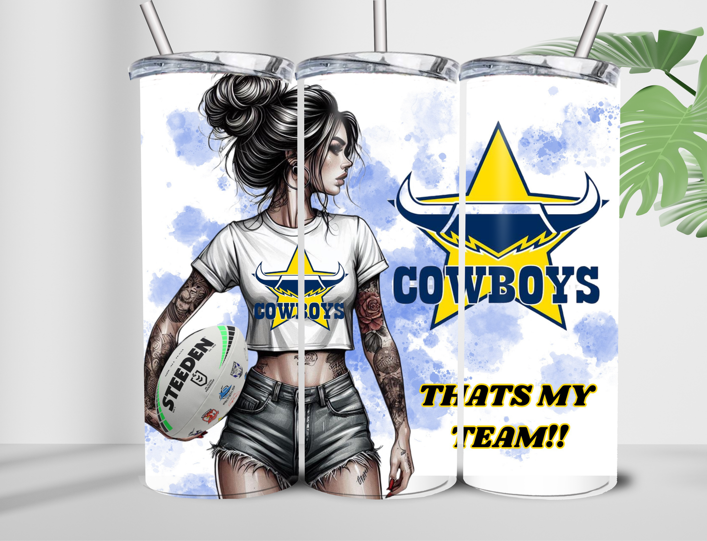 Cowboys 20oz Double Wall Tumbler