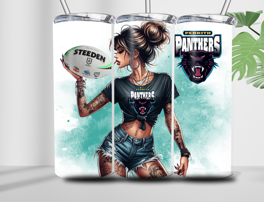 Panthers 20oz Double Wall Tumbler