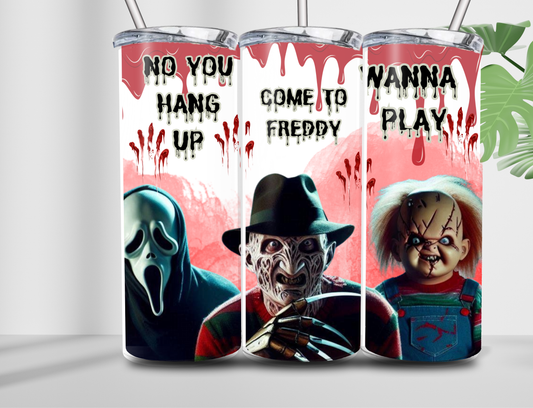 Horror Trio 20oz Double Wall Tumbler