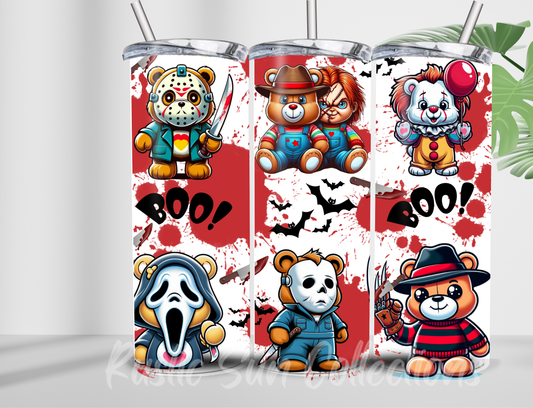 Horror Bears 20oz double wall Tumbler