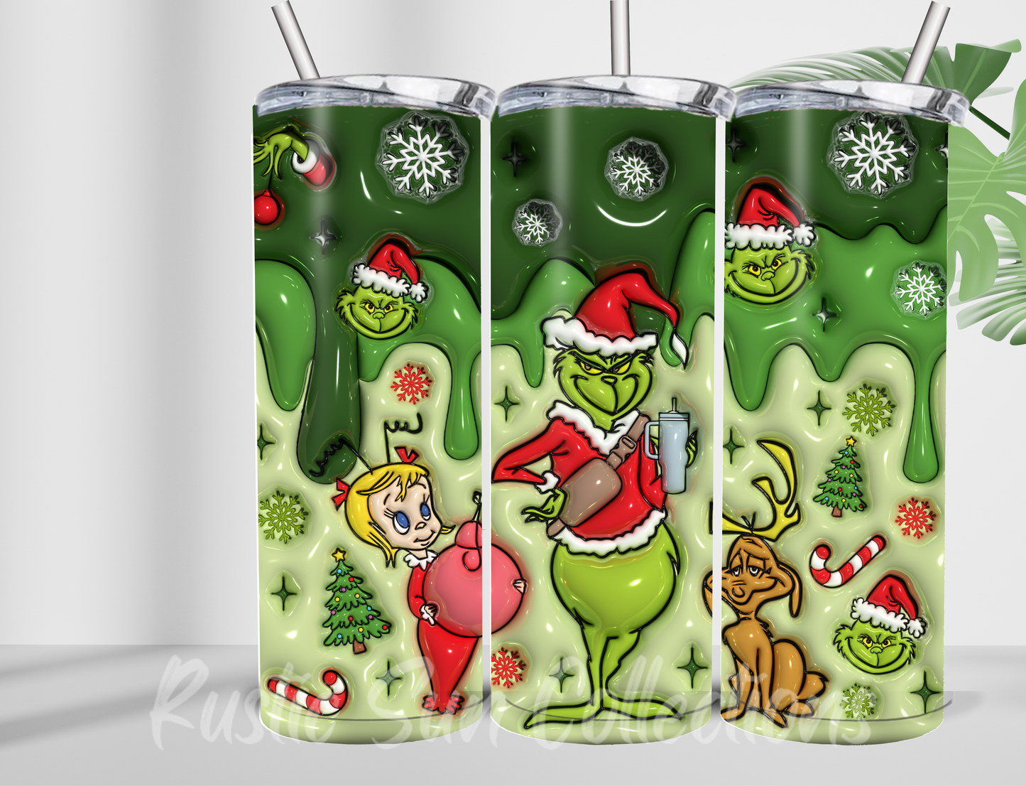 Grinchmas 20oz Double Wall Tumblers