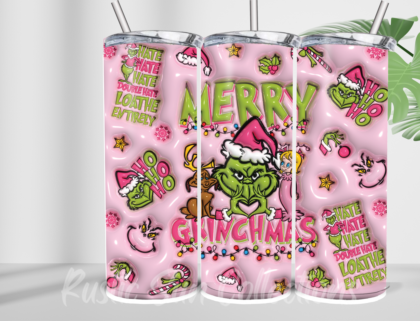 Grinchmas 20oz Double Wall Tumblers