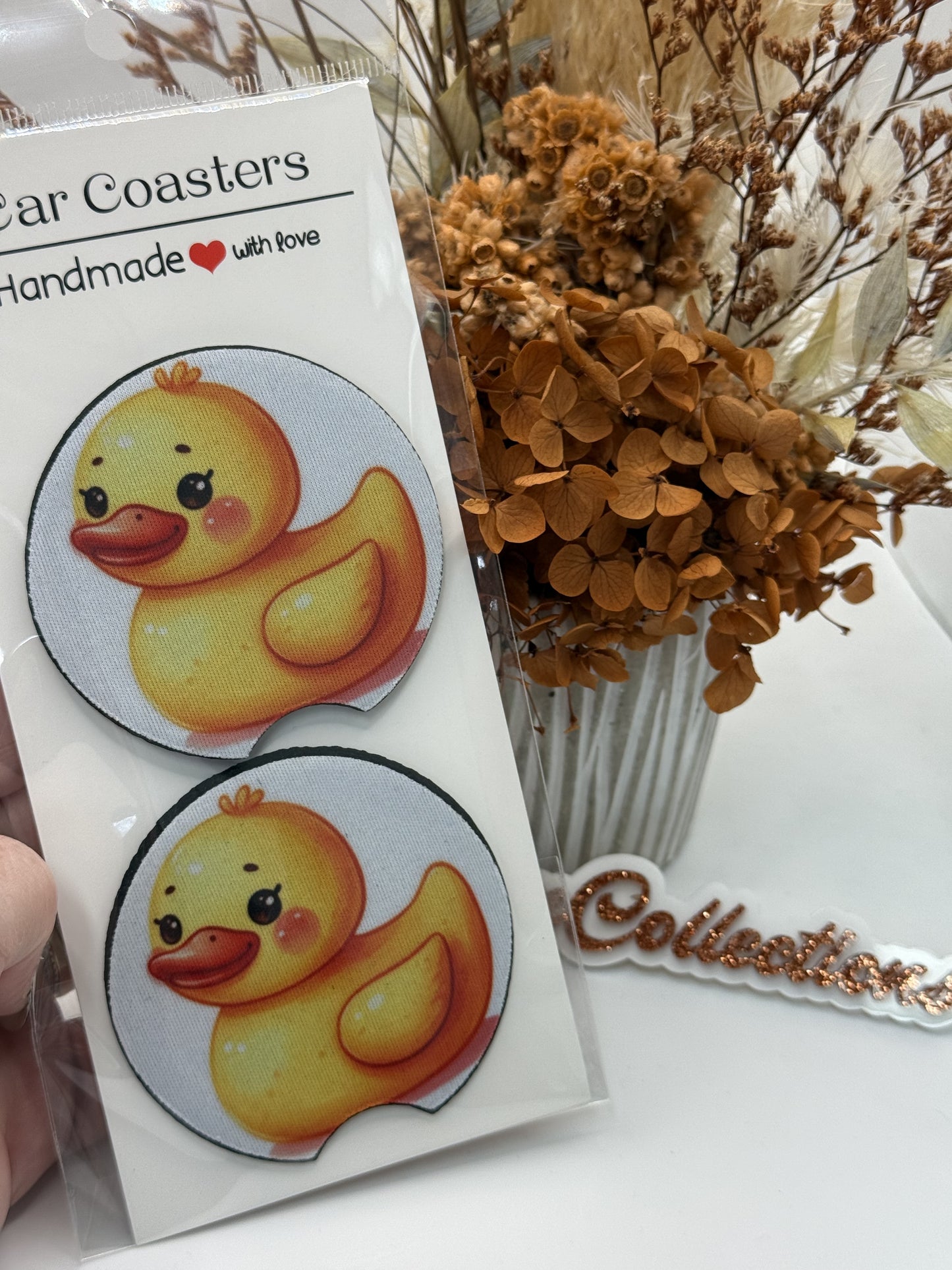 Rubber Duckie Car Coasters