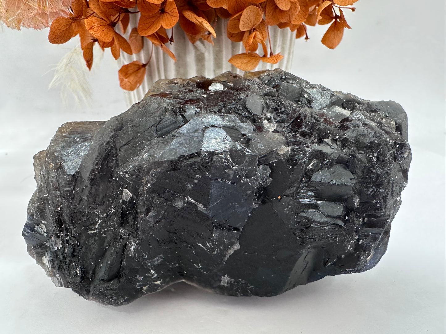 Black Fluorite Cluster