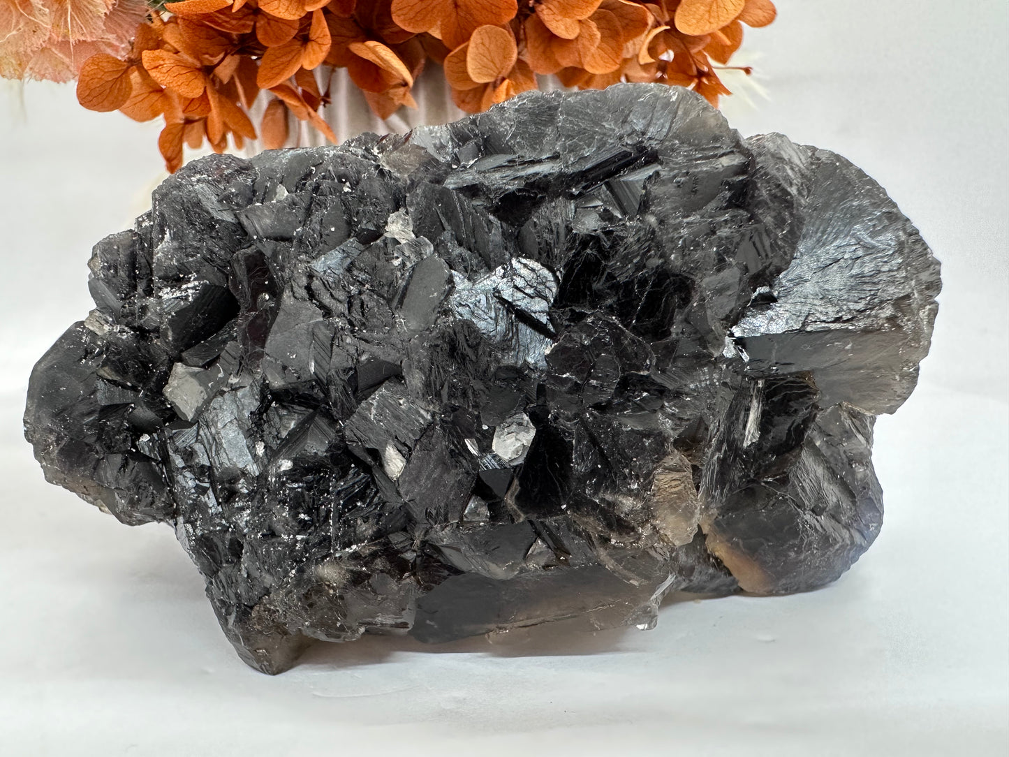 Black Fluorite Cluster