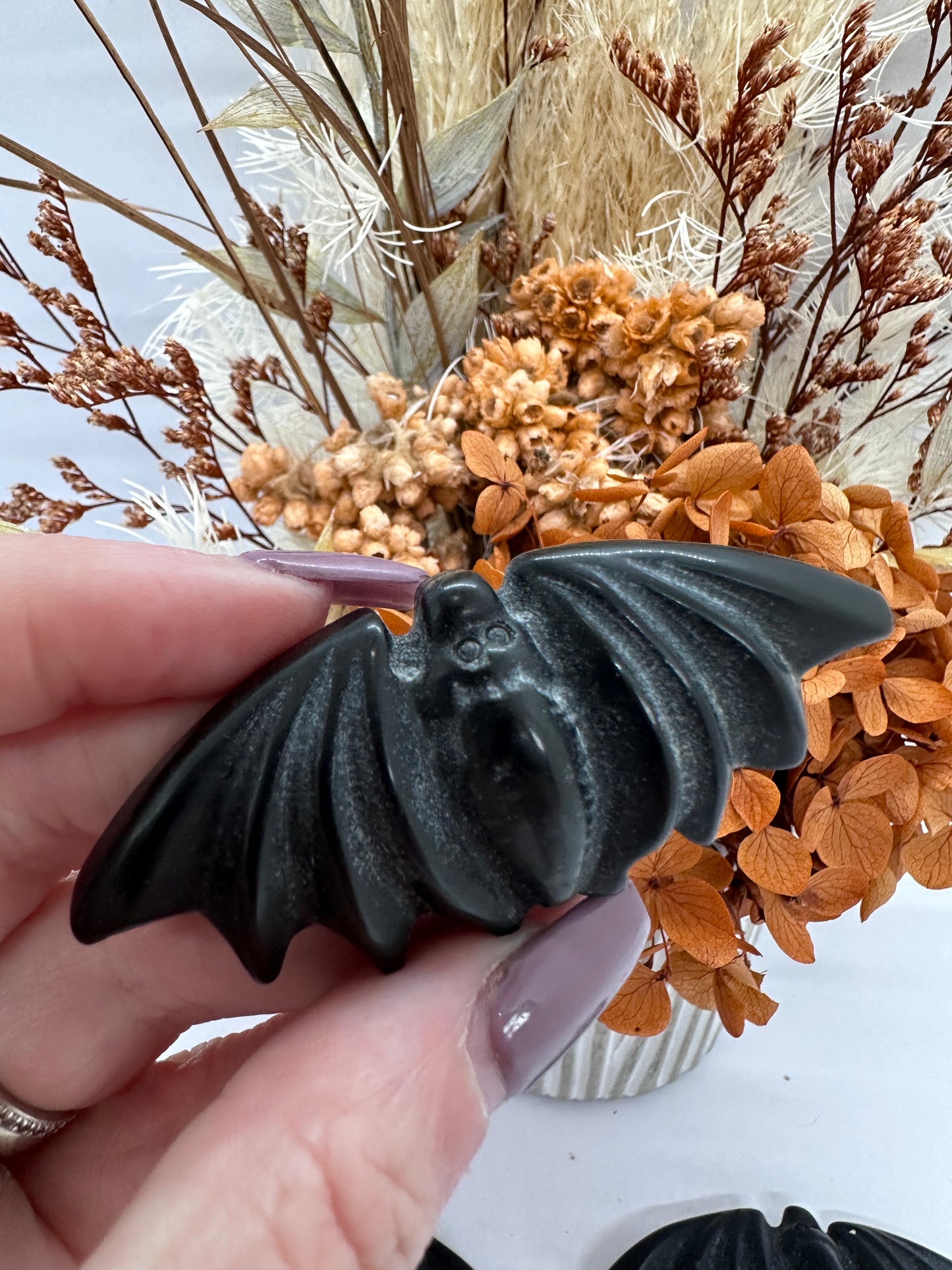 Black Obsidian Bat